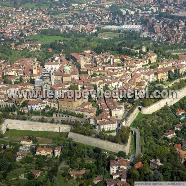 Photo aérienne de Bergamo