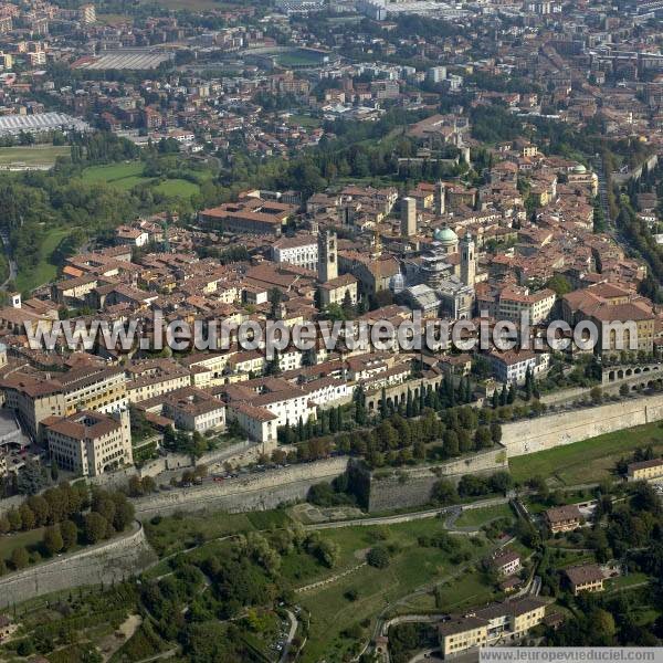 Photo aérienne de Bergamo