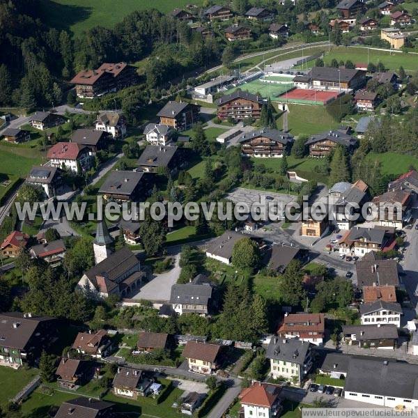 Photo aérienne de Château-d'Oex