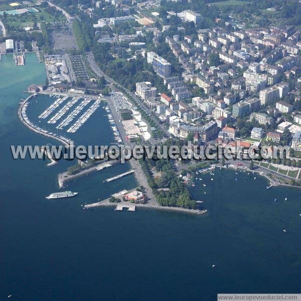 Photo aérienne de Lausanne