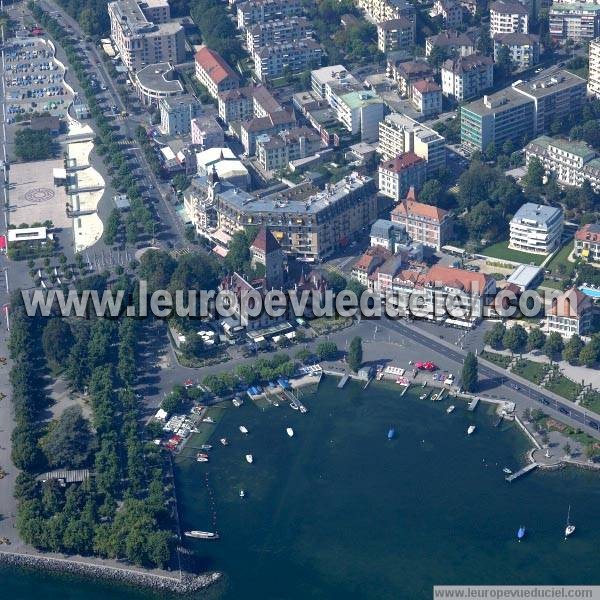 Photo aérienne de Lausanne