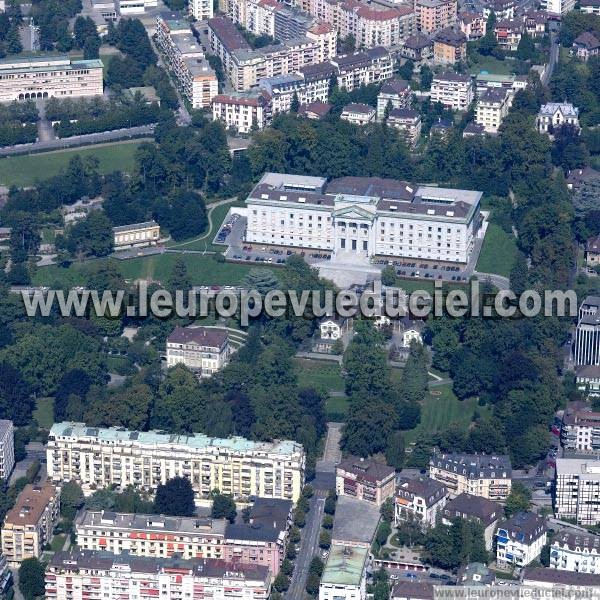 Photo aérienne de Lausanne