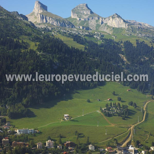 Photo aérienne de Leysin