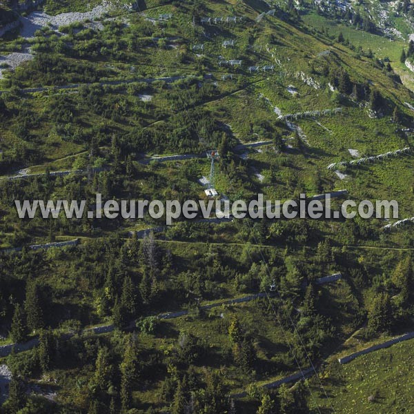 Photo aérienne de Leysin Photo aérienne de Leysin
