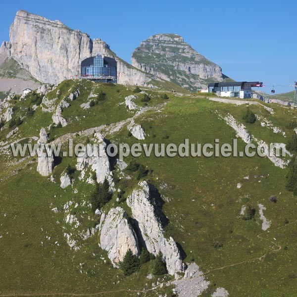 Photo aérienne de Leysin Photo aérienne de Leysin