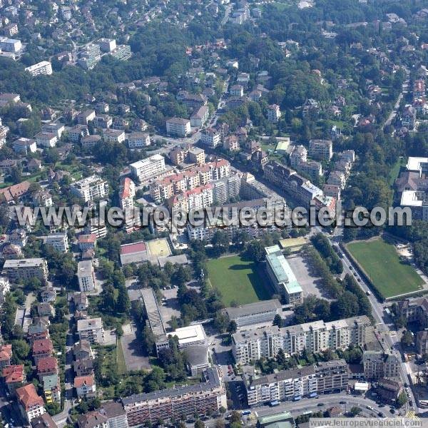 Photo aérienne de Lausanne