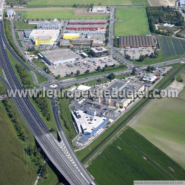 Photo aérienne de Yverdon-les-Bains