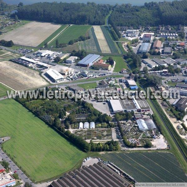 Photo aérienne de Yverdon-les-Bains