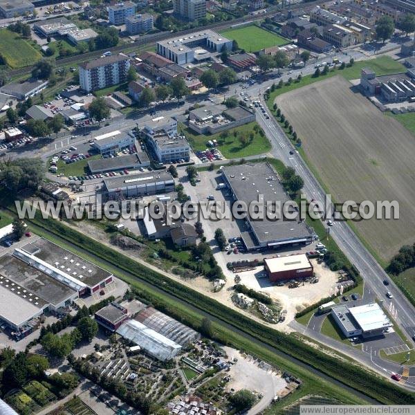 Photo aérienne de Yverdon-les-Bains