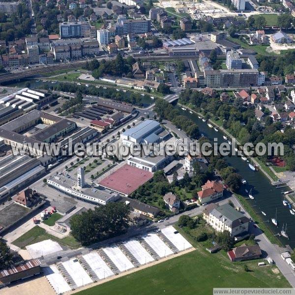 Photo aérienne de Yverdon-les-Bains