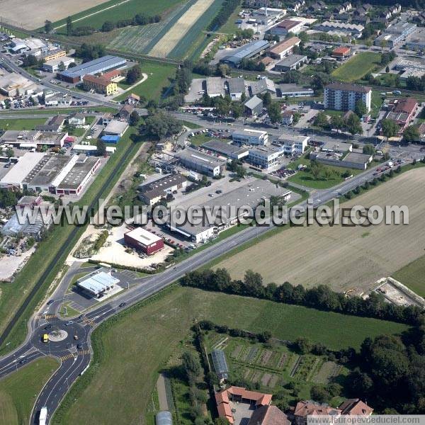 Photo aérienne de Yverdon-les-Bains