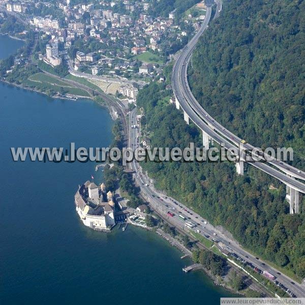 Photo aérienne de Montreux