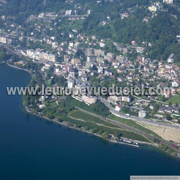 Photo aérienne de Montreux