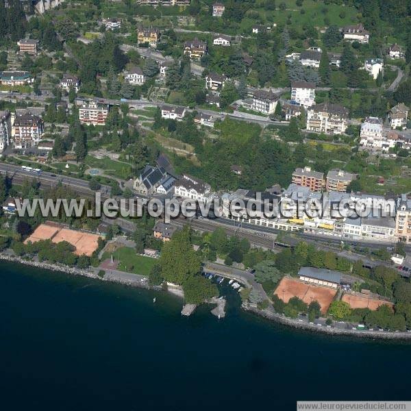 Photo aérienne de Montreux