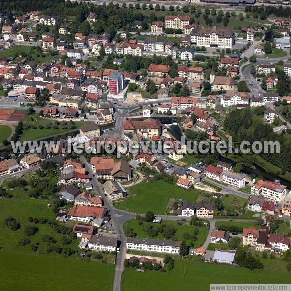 Photo aérienne de Vallorbe