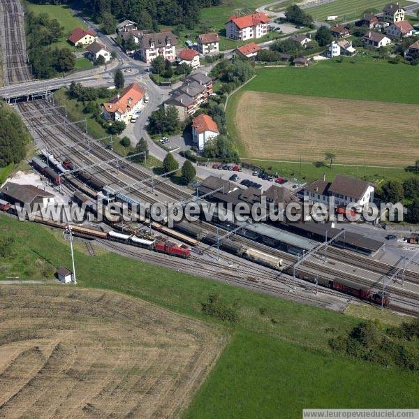 Photo aérienne de Palzieux