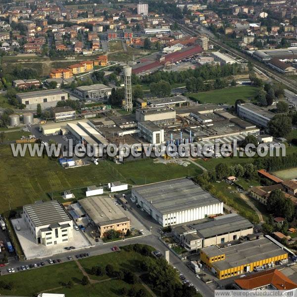 Photo aérienne de Romano-di-Lombardia