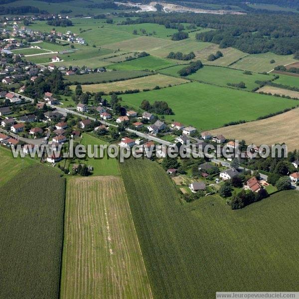 Photo aérienne de Arcey