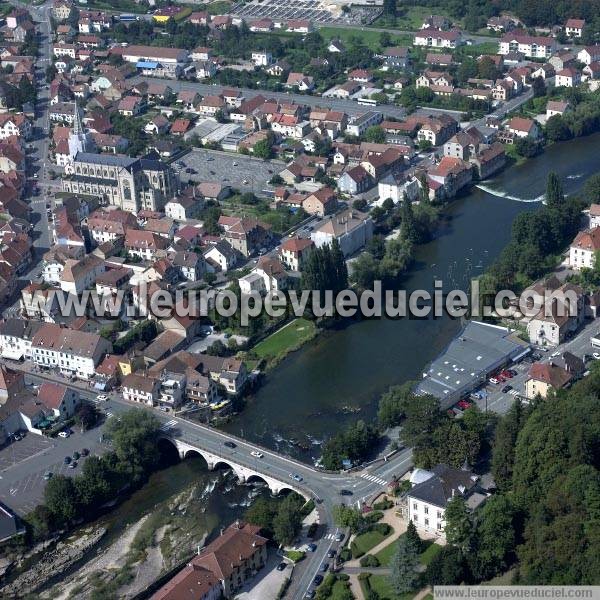 Photo aérienne de Pont-de-Roide