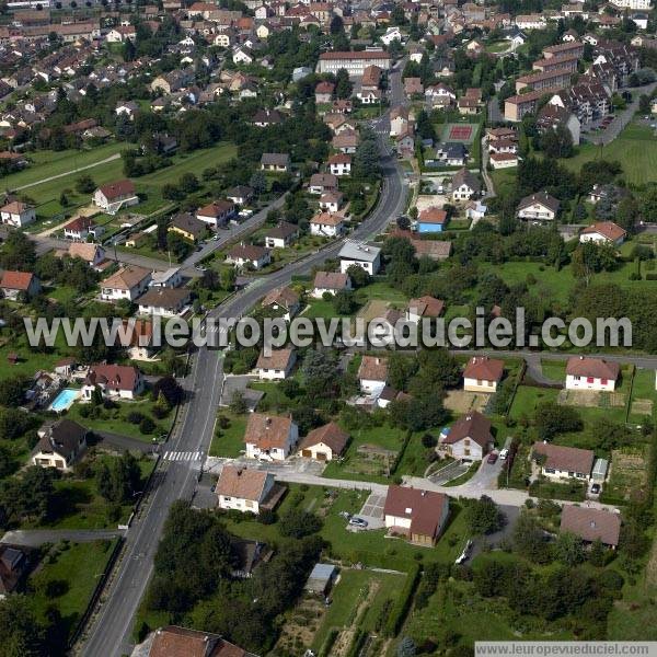 Photo aérienne de L'Isle-sur-le-Doubs