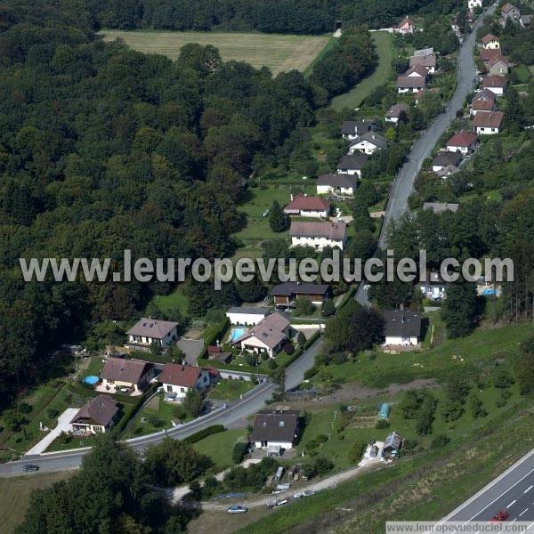 Photo aérienne de Voujeaucourt