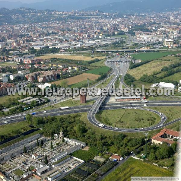 Photo aérienne de Bergamo