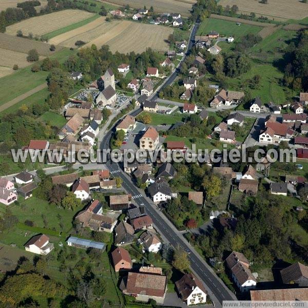 Photo aérienne de Steinbrunn-le-Haut