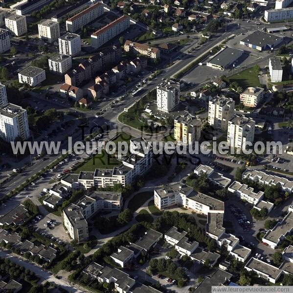 Photo aérienne de Troyes