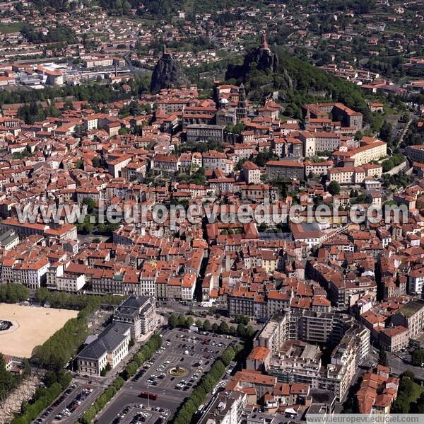 Photo aérienne de Le Puy-en-Velay Photo aérienne de Le Puy-en-Velay