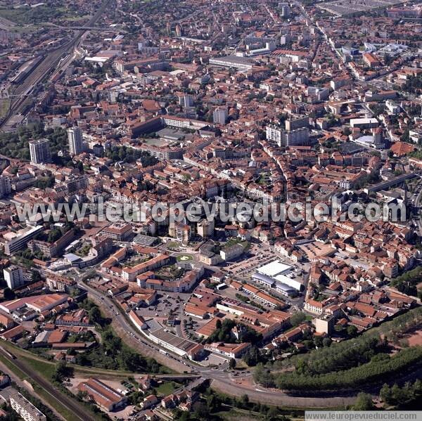 Photo aérienne de Roanne