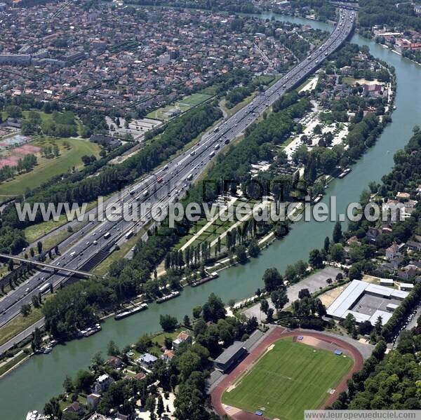 Photo aérienne de Joinville-le-Pont