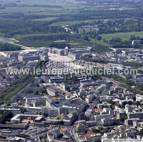 Photo aérienne de Versailles