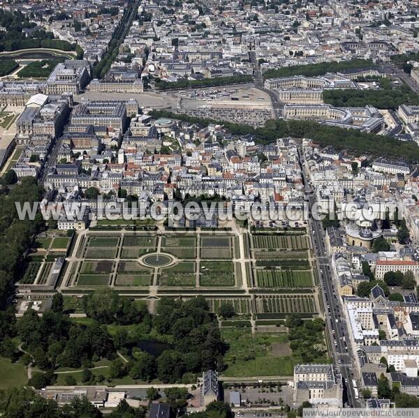 Photo aérienne de Versailles