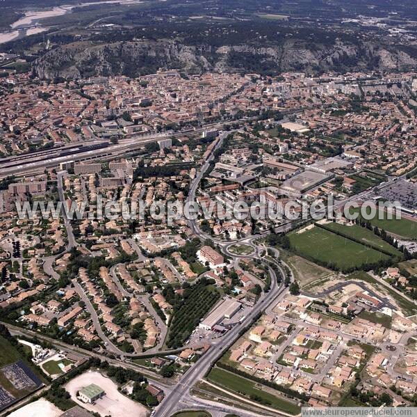 Photo aérienne de Cavaillon