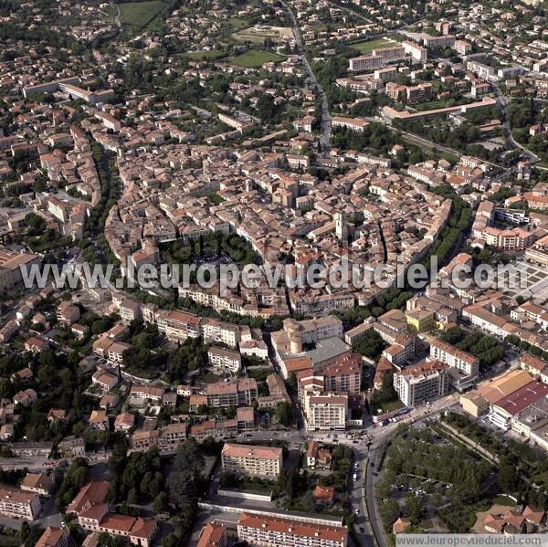 Photo aérienne de Manosque