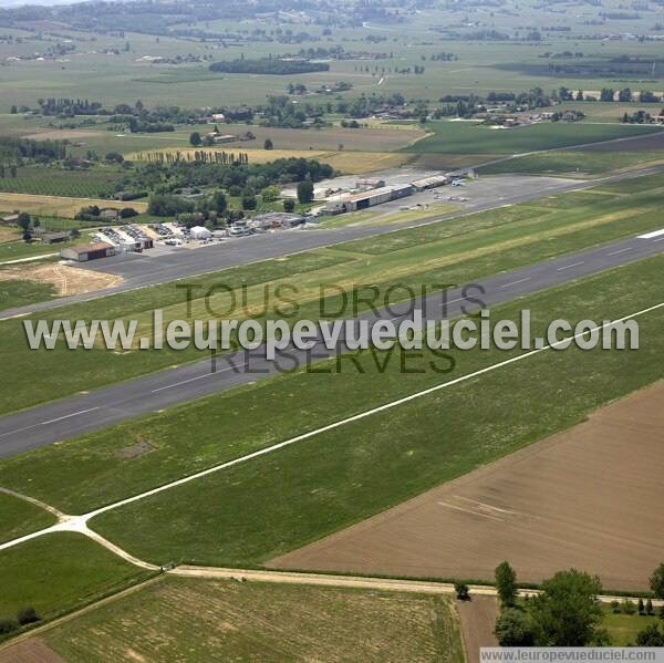 Photo aérienne de Bergerac