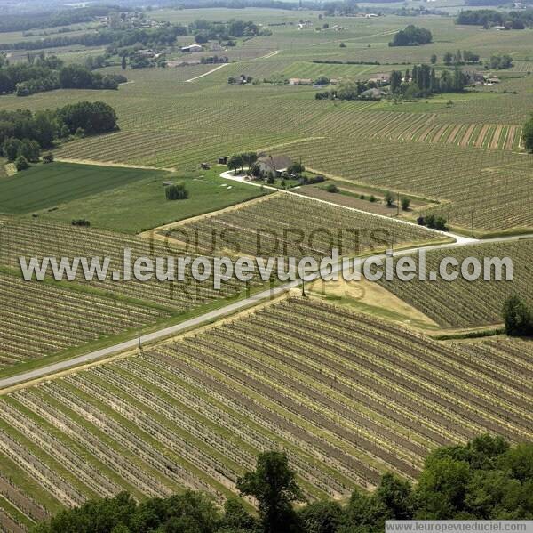 Photo aérienne de Bergerac