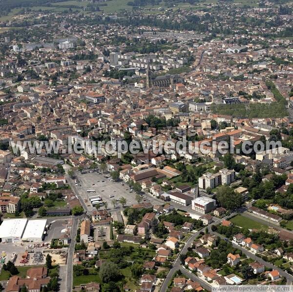 Photo aérienne de Bergerac