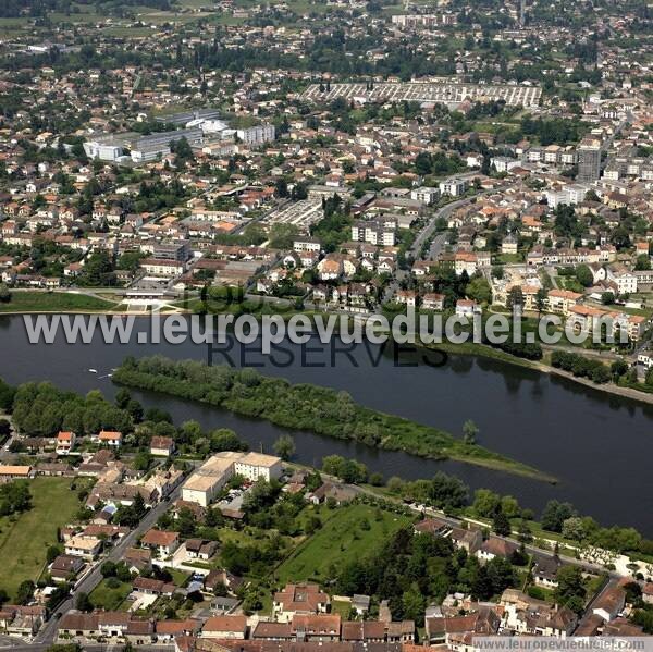 Photo aérienne de Bergerac