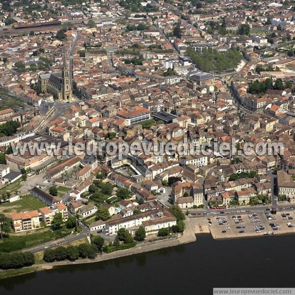 Photo aérienne de Bergerac