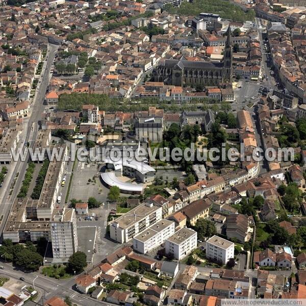 Photo aérienne de Bergerac