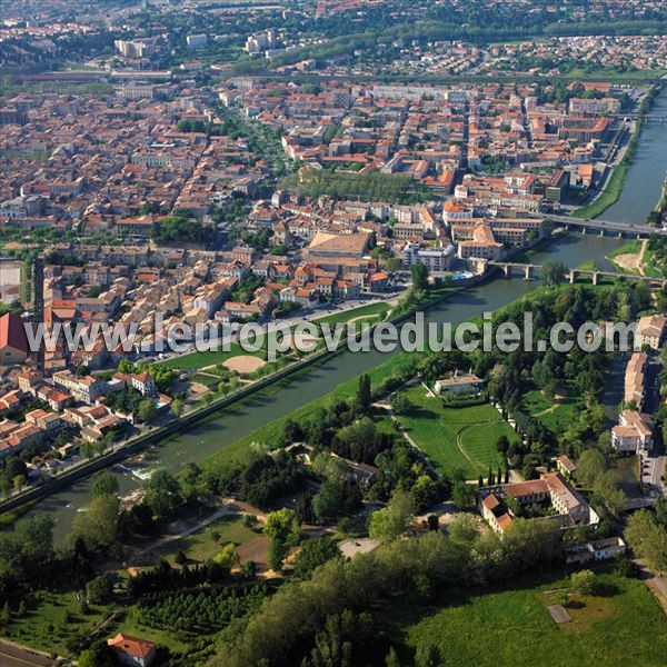 Photo aérienne de Carcassonne