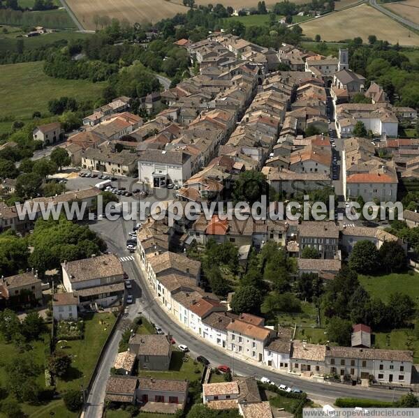 Photo aérienne de Castillonnès