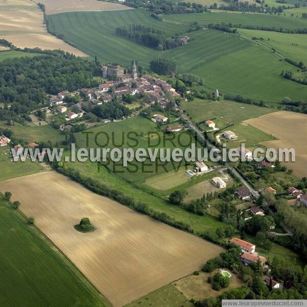 Photo aérienne de Loubens-Lauragais