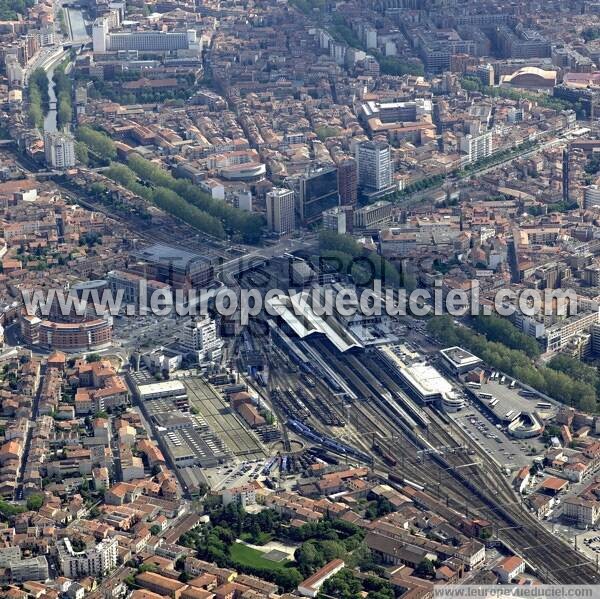 Photo aérienne de Toulouse