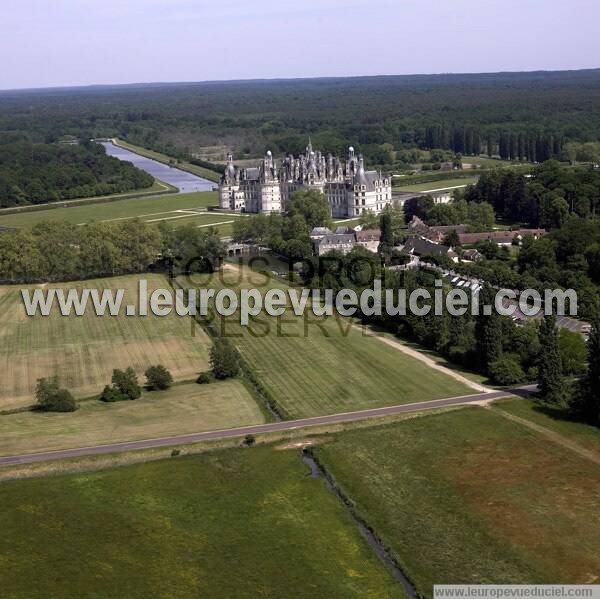 Photo aérienne de Chambord