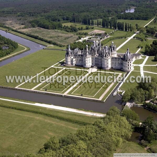 Photo aérienne de Chambord