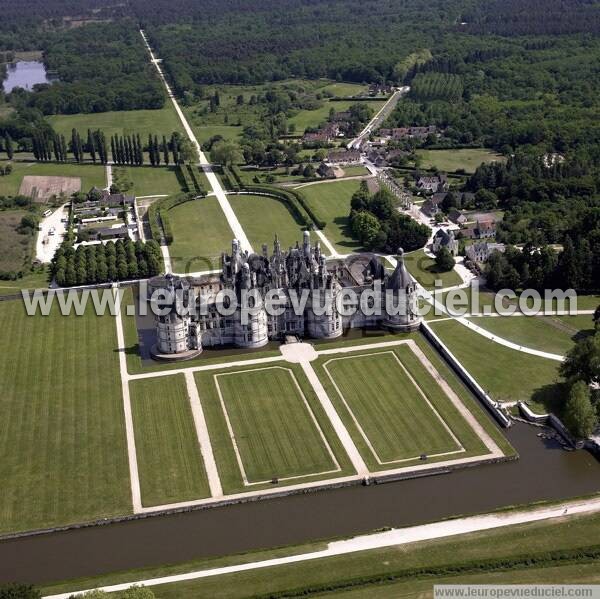 Photo aérienne de Chambord