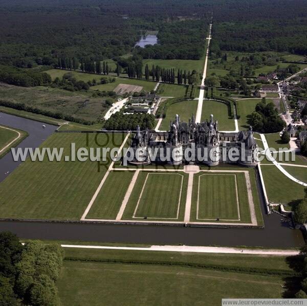 Photo aérienne de Chambord