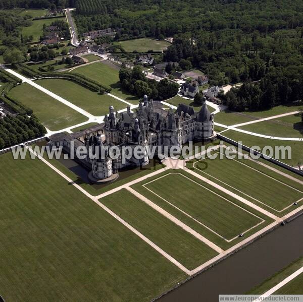 Photo aérienne de Chambord